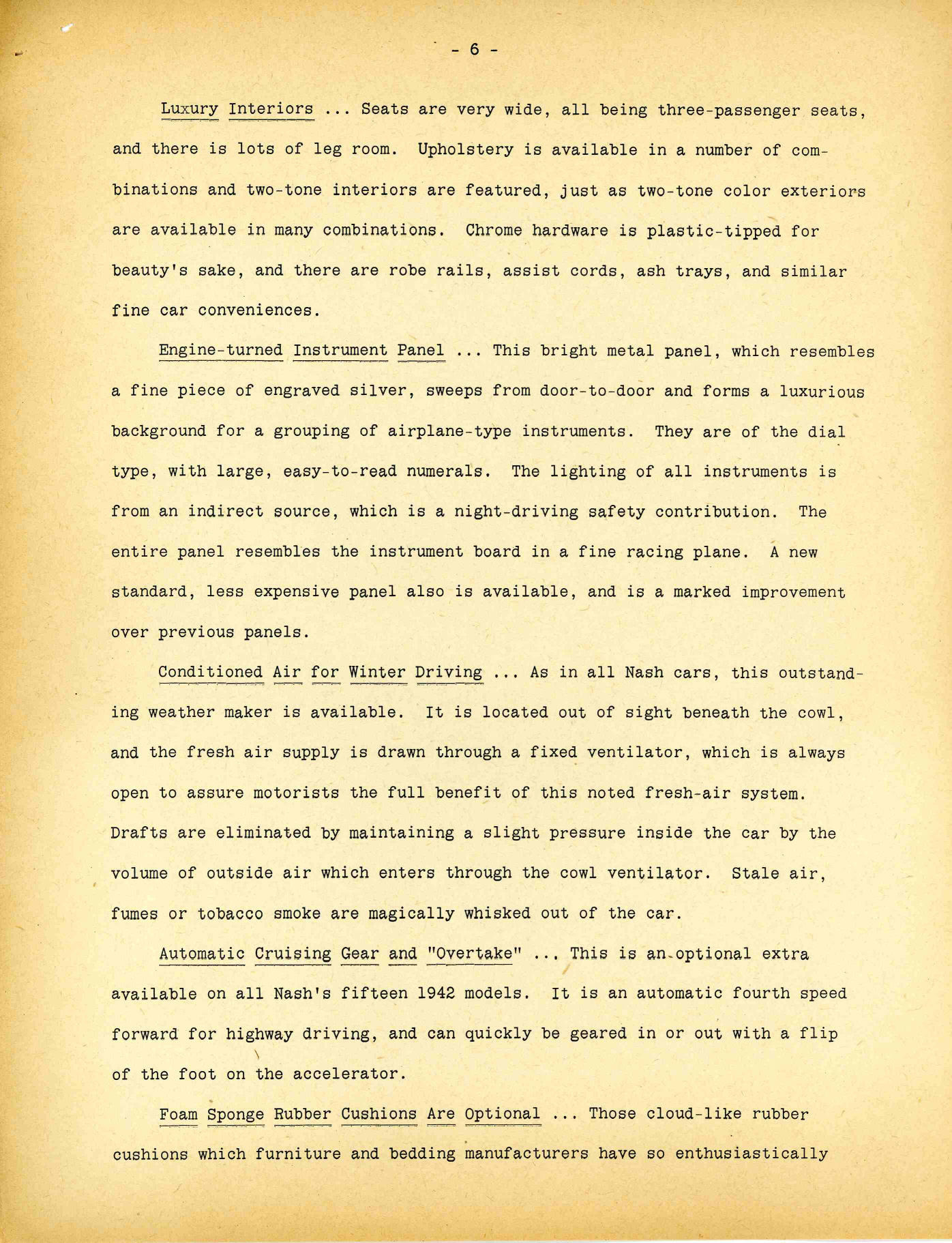 1942 Nash Press Kit Page 43